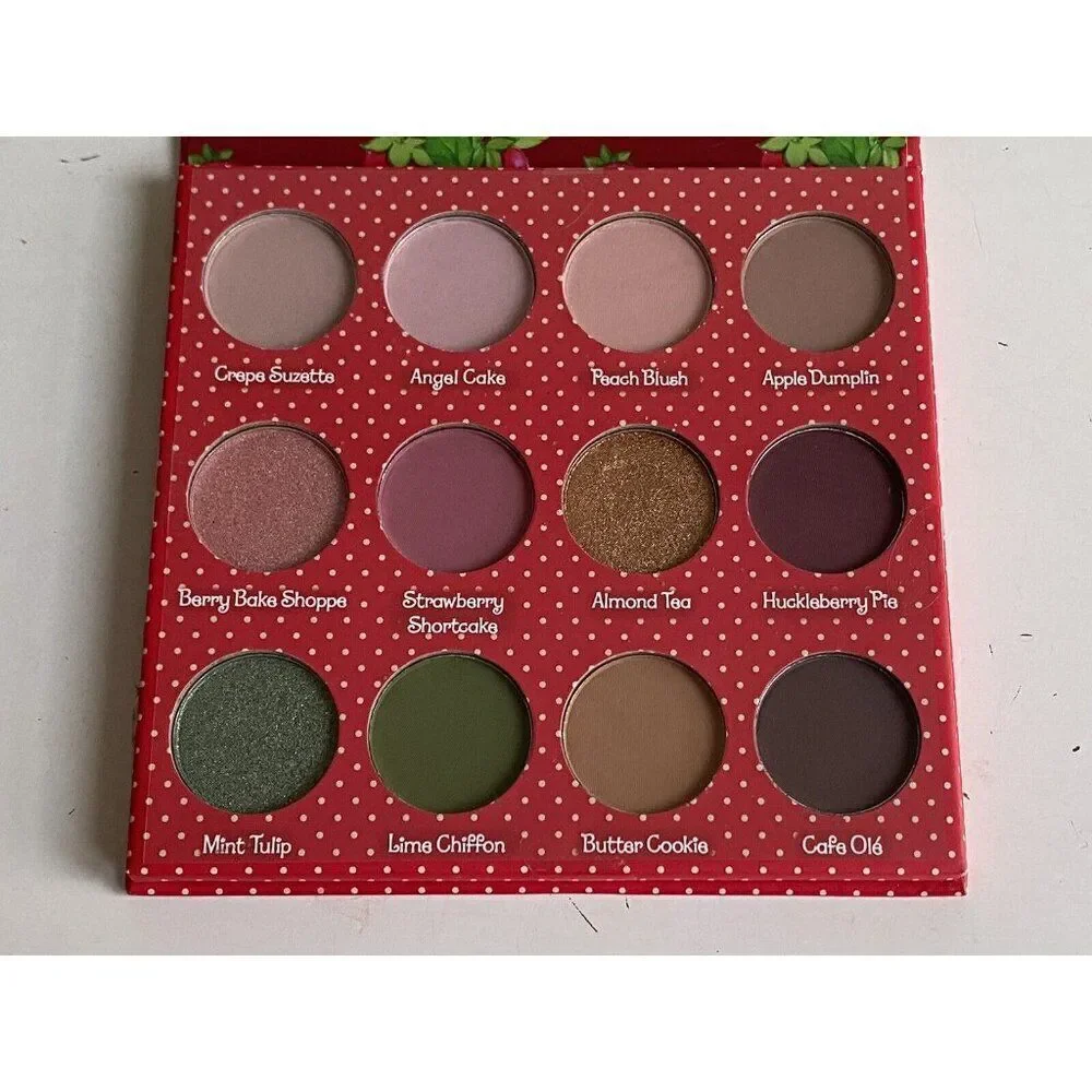 Taste Beauty STRAWBERRY SHORTCAKE EYESHADOW PALETTE 12 Colors‎ With Mirror NEW